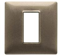 VIMAR PLANA - PLACCA 1M BRONZO METALLIZZATO 1464170