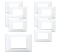 Vimar Plana Placca 3 Posti Pezzi 10 Tecnopolimero Bianco 14653.01