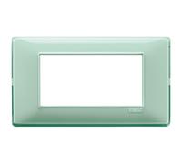 Vimar Plana placca 4 moduli colore menta 14654.44