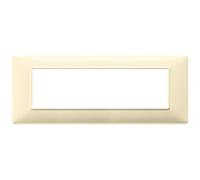 Vimar Plana placca 7 moduli colore crema 14657.04