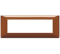 VIMAR PLANA PLACCA ORIGINALE MOSTRINA TECNOPOLIMERO 3 4 7 POSTI VARI COLORI