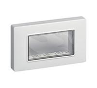 Calotta stagno IP55 4M + viti grigio RAL 7035 Vimar 14944
