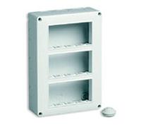 Vimar Plana Scatole di superficie - Scatola ip40 12 modulo 4 x 3 verticale serie Piatto