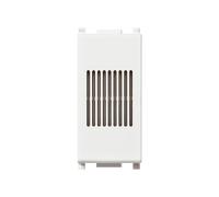 Suoneria/ronzatore ad incasso Vimar Plana 12V 22.3x49x41.5mm bianco - 14370.SR