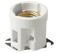 Vimar - Portalampada e27 diametro 50 mm fissaggio dritto bianco