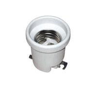 VIMAR - PORTALAMPADA IN CERAMICA - ATTACCO FILETTATO E40 - CON PIASTRINA E CAVI