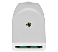 Vimar - Presa 2 poli + terra 16 A P17 assiale bianco