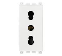 Vimar Presa 2Pcon T 16A P17/11, Bianco