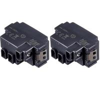 Vimar Presa 2Pcon T 16A P17/11 Grigio (Confezione da 2)