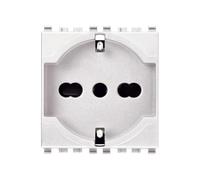 Vimar Presa Serie Eikon 2P+T 16A 250V Universale Sicury Bianco 20210.B