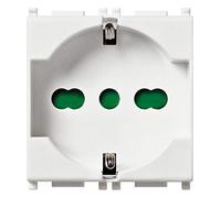Vimar Presa 2Pcon T 16A Universale, Bianco - NUOVO