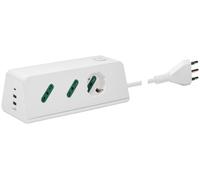 VIMAR Presa scrivania 1univ + 2P17/11+3USB+S17 n - 00604.CC.B