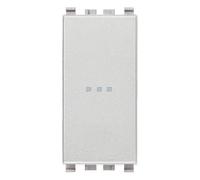 Pulsante assiale NEXT Vimar Eikon 20108.N silver