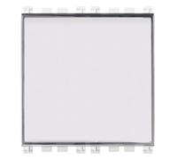 Vimar Pulsante Targhetta 1P No 10A, Bianco