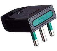 Vimar RI.00204 Spina SICURY 2P+T 16 A 250 V~, spinotti orientabili in linea o a squadra, standard italiano tipo S17-SPB17, uscita cavo assiale