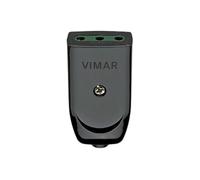 Vimar RI.00221B Presa mobile piccola SICURY 2P+T 10 A 250 V~, standard italiano tipo P11, uscita cavo assiale, bianco