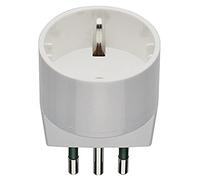 Vimar RI.00302B Adattatore semplice SICURY 250 V~, spina piccola 2P+T 10 A standard italiano tipo S11, presa grande 2P+T 16 A standard italiano tipo P30