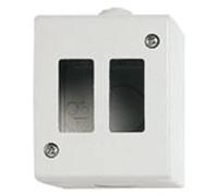 Vimar Scatole di superficie - Scatola superficie ip40 2 modulo 8000 grigio