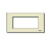 Vimar Serie 8.000 - Placca 4 Modulo speciale resina pres Serie 8000. Avorio