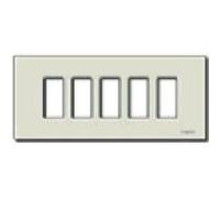 Vimar Placca 5 modulo Serie 8.000 in alluminio pressione Oro