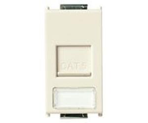 Vimar Serie 8.000 - Presa RJ45 Netsafe Cat5e UTP Serie 8000