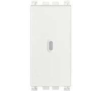 Vimar Serie Arke - Commutatore assiale 1 polo 16 ax 2 moduli bianco