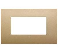 VIMAR Serie Arke Frame - Classic 4 Moduli tecnopolimero Oro Opaco