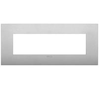 Placca Classic 7M silver matt Vimar Arkè 19657.79
