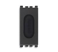 Spia diffusore neutro Vimar Arkè 19386 grigio