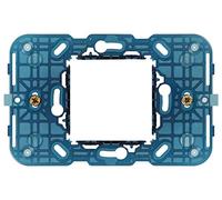 Supporto 2 moduli centrali, con viti, per scatole da incasso 3 Vimar Arkè 19612