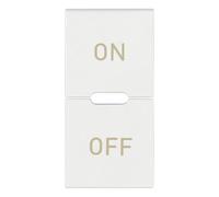 Vimar Serie Arke - Tasto 1 modulo simbolo ON/OFF Bianco