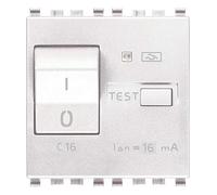 Vimar Interruttore automatico magnetotermico differenziale Eikon 20411.16.N 1P+N C16 10 mA