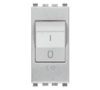 Vimar Serie Eikon - Interruttore opaco 1 polo + N C10 120 - 230 V Next