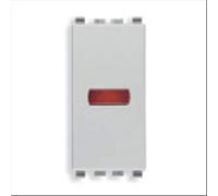 Vimar Serie Eikon - Pilota Diffusore Rosso Next