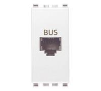 Vimar Serie Eikon - Presa telefonica RJ11 Bus bianco