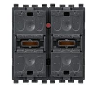 Vimar Serie Eikon - Pulsante doppio deviatore + Attuatore Laminas persiana
