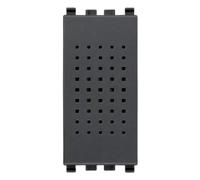 Vimar Serie Eikon Ronzatore per Applicazioni di Segnalazione 50-60 Hz 230V - Colore: Grigio, CONFEZIONE: 1 pz.