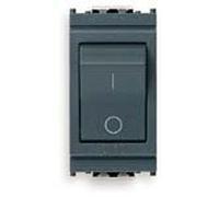 Vimar 16505.16 Idea Interruttore Magnetotermico 1P+N C16 120-230V Grigio
