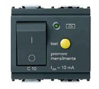 Interruttore Magn. Differenziale 1P+N 10A 0.01 Vimar 16511.10 Idea