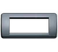 Vimar Serie idea - Piatto rotondo 5 modulo grigio grafite