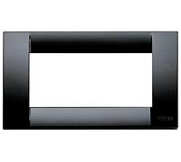 Vimar Serie Idea - Placca Classica 4 Modulo plastico nero - NUOVO
