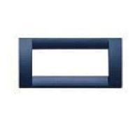 Vimar Serie Idea - Placca Classica 5 modulo plastico blu zaffiro