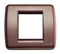 Vimar Serie Idea - Placca Rondo 1 - 2 modulo metallo Bordeaux metallizzato
