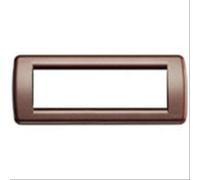 Vimar Serie Idea - Placca Rondo 6 modulo metallo Bordeaux metallizzato