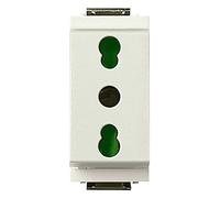 Vimar Serie idea - Presa 2 poli+terra 16a p17/11 bianco