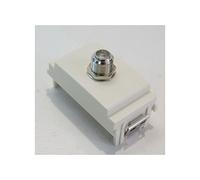 Vimar Idea 16331.B Presa Coassiale Tipo F Femmina Bianco