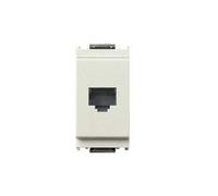 VIMAR PRESA TELEFONICA ISDN PLUG 6/4 BIANCO 16335.B SERIE IDEA