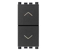 Vimar serie idea - Pulsante 1 polo contatto aperto 10a simbolo chiave grigio