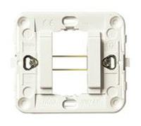 Vimar Serie Idea - Supporto 1 modulo liscio con artiglio bianco