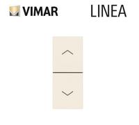 DUE PULSANTI INTERBLOCCATI NO+NO 10A COLORE CANAPA PER SERIE VIMAR LINEA